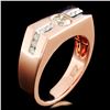 Image 3 : 14K Gold 0.83ctw Diamond Ring