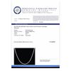 Image 3 : ^18k White Gold 6.00ct Diamond Necklace