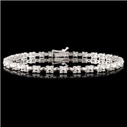 18K Gold 1.25ctw Diamond Bracelet