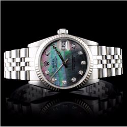 Rolex Stainless Steel DateJust Mid-Size Wristwatch