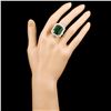 Image 5 : 18K Gold 23.82ct Tourmaline & 3.43ctw Diamond Ring