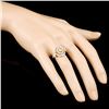 Image 3 : 18K Gold 1.11ctw Fancy Color Diamond Ring