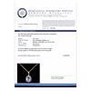 Image 3 : 18K Gold 1.21ct Tanzanite & 0.21ctw Diamond Pendan