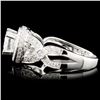Image 3 : 14K Gold 1.82ctw Diamond Ring