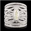 Image 1 : 14K Gold 2.58ctw Diamond Ring