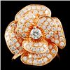 Image 1 : 18K Gold 1.01ctw Diamond Ring