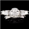 Platinum 1.35ctw Diamond Ring