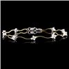 14K TT Gold 0.50ctw Diamond Bracelet