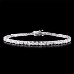 14K Gold 3.02ctw Diamond Bracelet