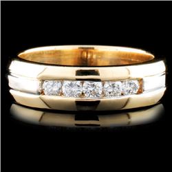 14K TT Gold 0.46ctw Diamond Ring