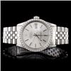 Rolex SS DateJust 1.50ct Diamond Men's Wristwatch