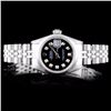 Rolex SS DateJust Diamond Ladies Watch