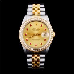 Rolex DateJust 1.00ct Diamond Men's Watch