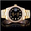 Image 1 : Rolex 18K DayDate 1.50ct Diamond Wristwatch