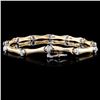 Image 2 : 14K Gold 0.25ctw Diamond Bracelet