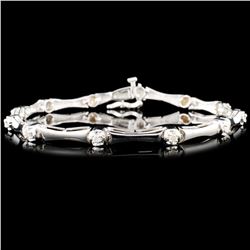 14K Gold 0.25ctw Diamond Bracelet