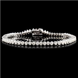 14K Gold 3.00ctw Diamond Bracelet