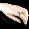 Image 3 : 14K Gold 0.72ctw Fancy Color Diamond Ring