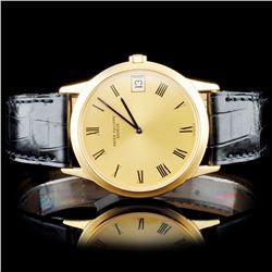 18K Gold Patek Philippe Men's Wristwatch