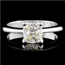 18K Gold 1.21ct Solitaire Diamond Ring