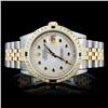 Image 1 : Rolex YG/SS DateJust 1.50ct Diamond Gent's Watch