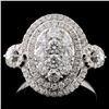 18K White Gold 1.26ct Diamond Ring