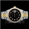 Rolex YG/SS DateJust 1.50ct Diamond Men's Watch