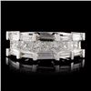18K White Gold 1.20ctw Diamond Ring
