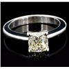 18K White Gold 1.21ct Diamond Solitaire Ring