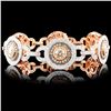 18K Rose Gold 7.75ctw Diamond Bracelet