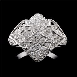 18K White Gold 1.59ct Diamond Ring