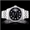 Rolex SS DateJust 1.50CT Diamond Wristwatch