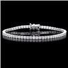 ^18k White Gold 4.60ct Diamond Bracelet