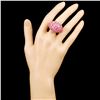Image 4 : 18K Rose Gold 14.18ct Sapphire & 0.71ctw Diamond R
