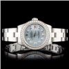 Rolex SS DateJust 1.00ct Diamond Ladies Wristwatch