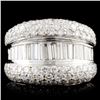 18K Gold 5.31ctw Diamond Ring