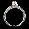 Image 3 : 14K Gold 0.35ctw Diamond Ring