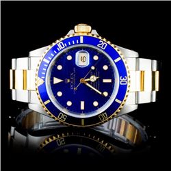 Rolex YG/SS Submariner Men's Wristwatch