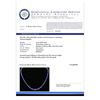 Image 4 : `14k Gold 30ct Sapphire 1.10ct Diamond Necklace
