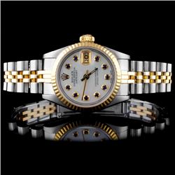 Rolex YG/SS DateJust Ladies Wristwatch