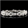 Image 1 : 18K Gold 8.12ctw Diamond Bracelet
