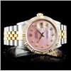 Image 2 : Rolex YG/SS DateJust 1.00ctw Diamond Wristwatch