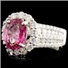 Image 2 : 18K Gold 2.03ct Spinel & 1.11ctw Diamond Ring