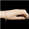 Image 3 : 14K Gold 0.25ctw Diamond Bracelet