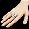 Image 3 : 18K Gold 4.46ctw Mix Diamond Ring