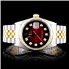Image 1 : Rolex Two-Tone DateJust Diamond Wristwatch