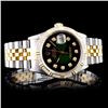 Image 2 : Rolex YG/SS DateJust 1.00ctw Diamond Gents Wristwa