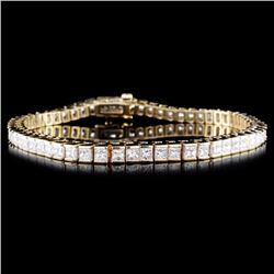 14K Gold 4.12ctw Diamond Bracelet