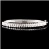 Image 1 : 14K Gold 1.20ctw Diamond Bracelet