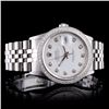 Image 2 : Rolex SS DateJust 1.00ctw Diamond Wristwatch